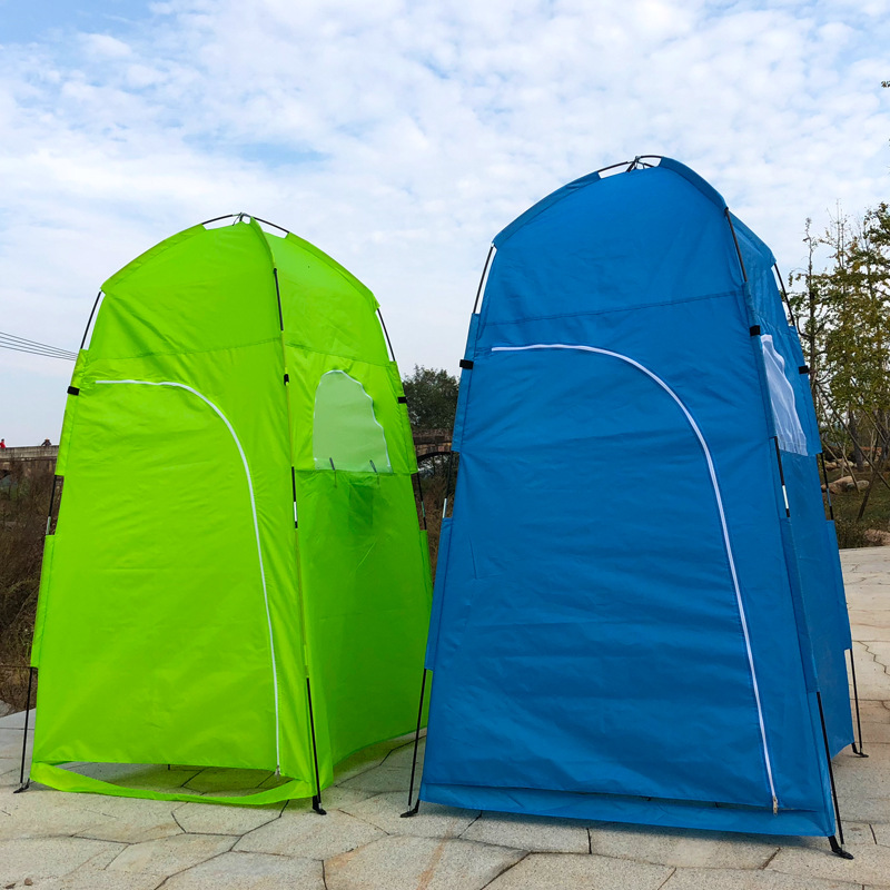 Cheap Goat Tents 2022 Portable Outdoor Camping Tent Shower Tent Bath Changing Fitting Room Tent Shelter Camping Beach Privacy Toilet Camping Tent   